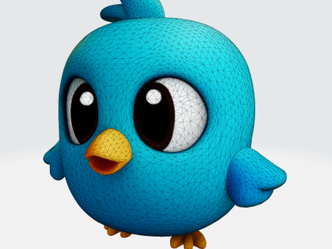 Kotkot 3D Printable Character Model 3Dモデル
