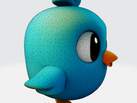 Kotkot 3D Printable Character Model 3D Model
