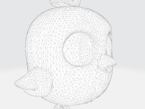 Kotkot 3D Printable Character Model 3D Model