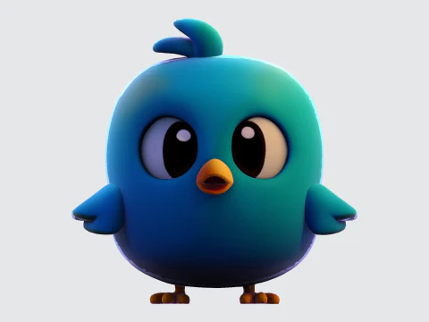 Kotkot 3D Printable Character Model 3D Model