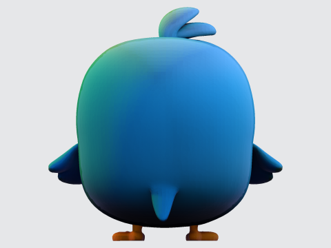 Kotkot 3D Printable Character Model 3Dモデル
