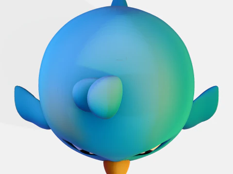 Kotkot 3D Printable Character Model 3D Model