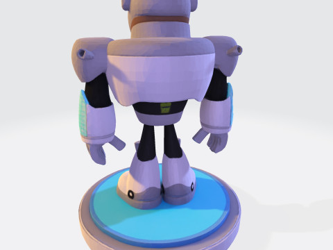 Cyborg Stylized 3D Printable Fan Art Model 3Dプリントモデル