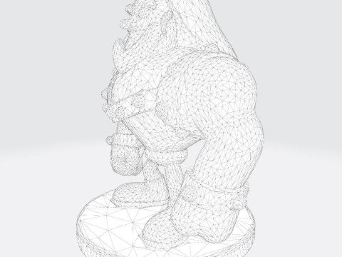 Spectral Hunter Stylized Figurine for 3D Printing 3D 打印模型