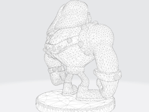 Spectral Hunter Stylized Figurine for 3D Printing 3D 打印模型