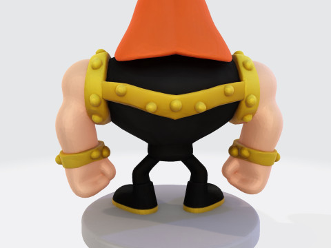 Spectral Hunter Stylized Figurine for 3D Printing 3D 打印模型
