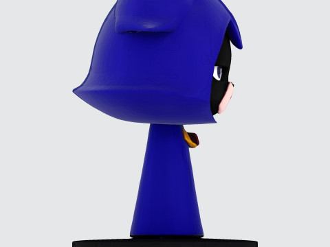 Raven Stylized Cloaked Figurine for 3D Printing 3Dプリントモデル
