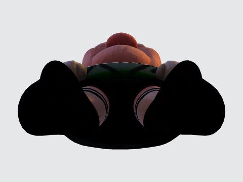 Koleksi Kiper Sepak Bola Model Cetak 3D Karikatur The Great Dane Peter Schmeichel Model 3D