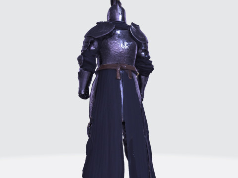 Knight Sentinel Ultra High Poly 3D Print Model 3D print model 3D Model