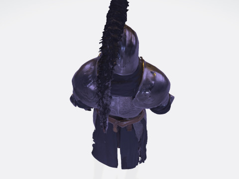 Knight Sentinel Ultra High Poly 3D Print Model 3D print model 3D Model