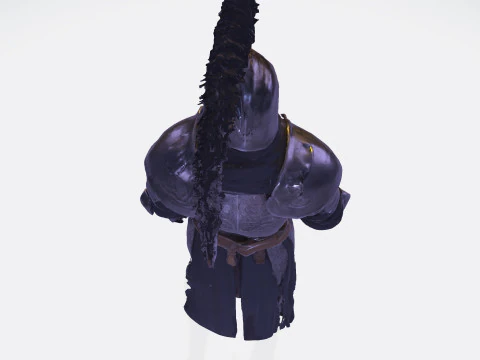Knight Sentinel Ultra High Poly 3D Print Model 3D print model 3D Model