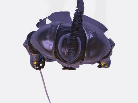Knight Sentinel Ultra High Poly 3D Print Model 3D print model 3D Model