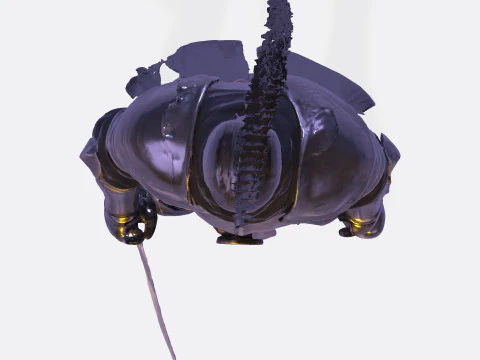 Knight Sentinel Ultra High Poly 3D Print Model 3D print model 3D Model