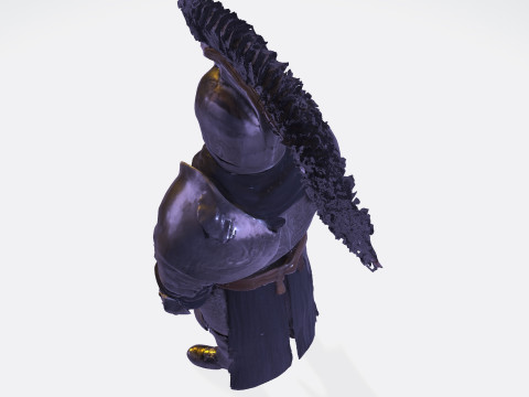 Knight Sentinel Ultra High Poly 3D Print Model 3D print model 3D Model