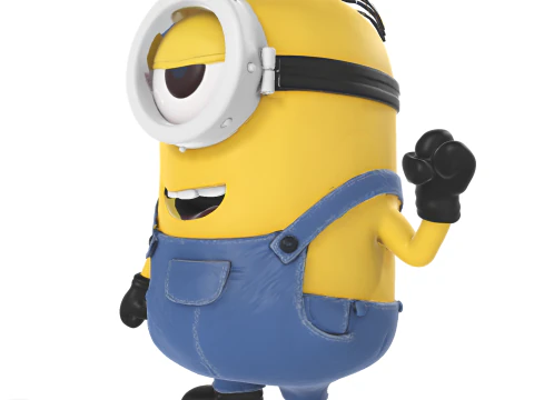 Minion detailed for 3D printing 3D Print Model