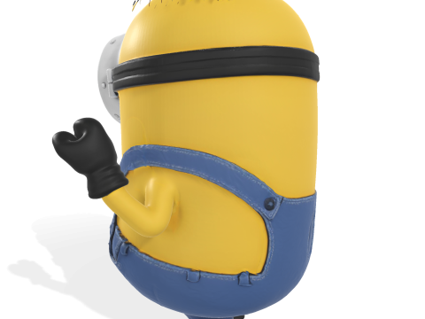 Minion detailliert für den 3D-Druck 3D Druckmodell