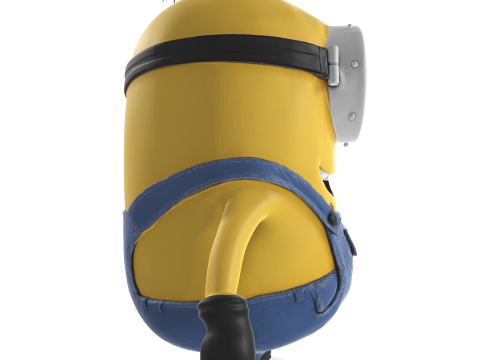 Minion detailliert für den 3D-Druck 3D Druckmodell