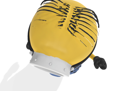 Minion detailliert für den 3D-Druck 3D Druckmodell
