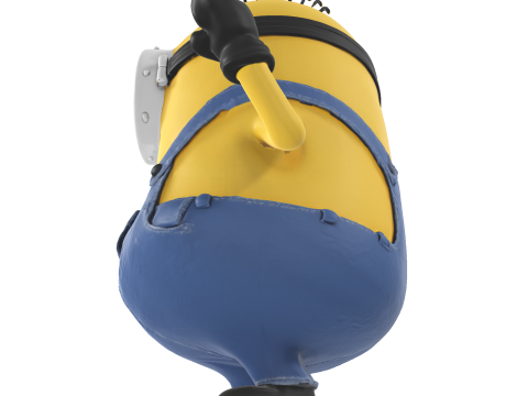 Minion detailliert für den 3D-Druck 3D Druckmodell