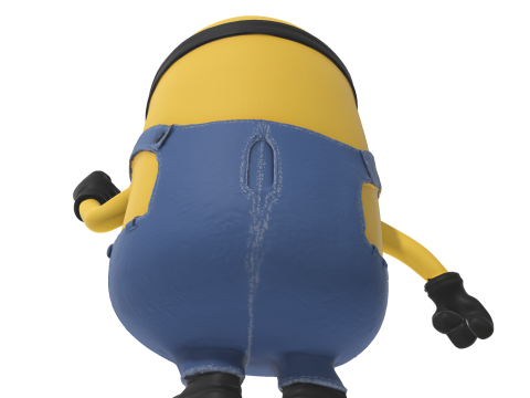 Minion detailliert für den 3D-Druck 3D Druckmodell