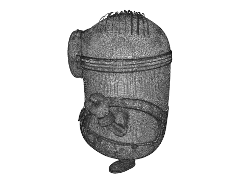 Minion detailliert für den 3D-Druck 3D Druckmodell