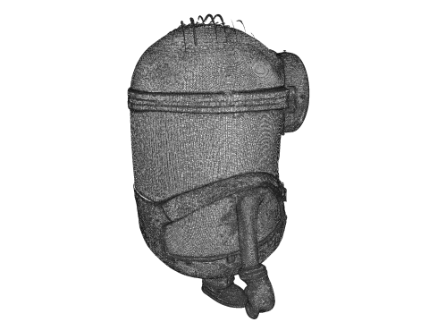 Minion detailliert für den 3D-Druck 3D Druckmodell