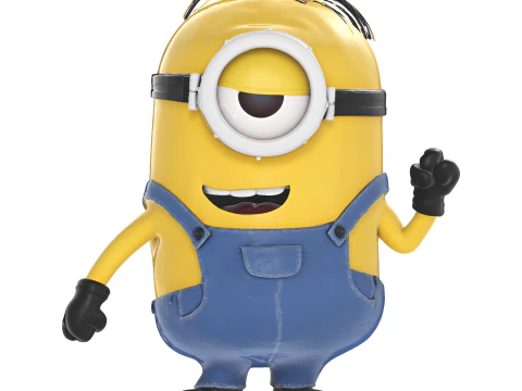 Minion detailed for 3D printing 3D Print Model