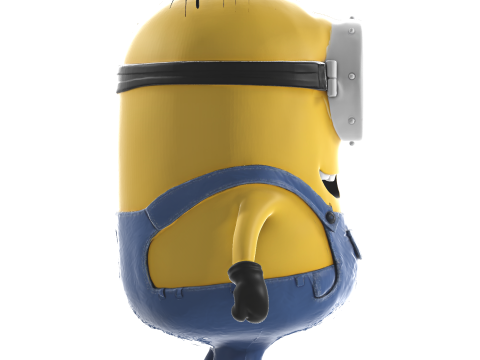Minion detailliert für den 3D-Druck 3D Druckmodell
