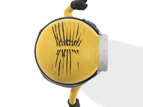 Minion detailliert für den 3D-Druck 3D Druckmodell