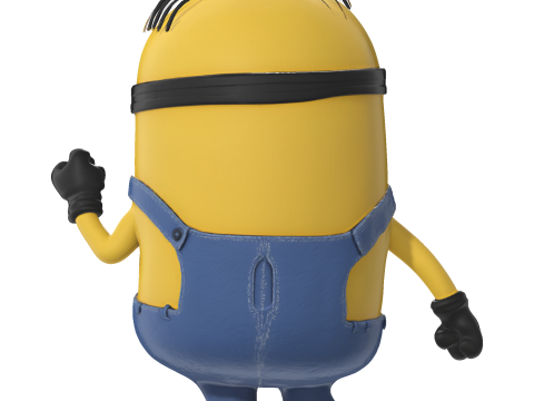 Minion detailliert für den 3D-Druck 3D Druckmodell