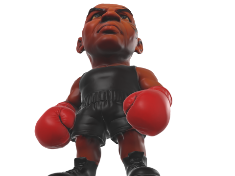 Mike Tyson Modèle imprimable en 3D Modèles 3D en vedette