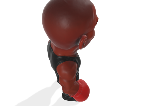 Mike Tyson Modèle imprimable en 3D Modèles 3D en vedette