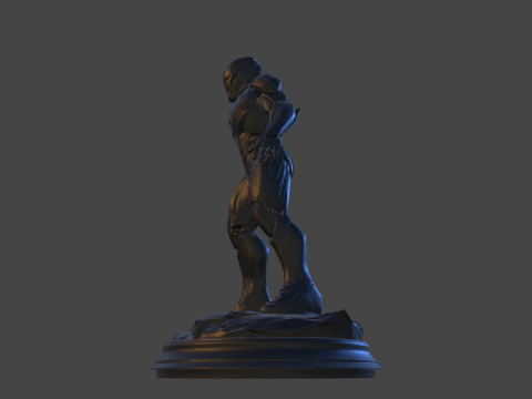 Modello di stampa 3D da collezione High-Poly di Iron Sentinel Modello di stampa 3D