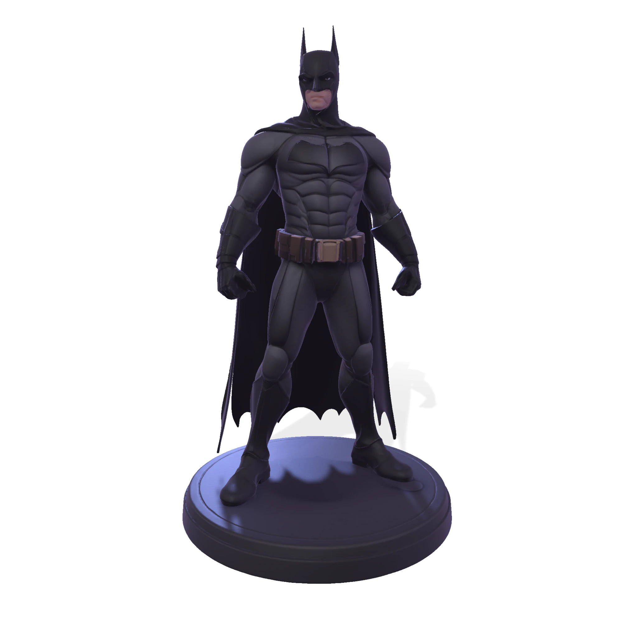 Dark Vigilante High-Poly 3D Print Figurine Unofficial Fan Art 3D Print Model .c4d .max .obj .3ds .fbx .stl .blend 