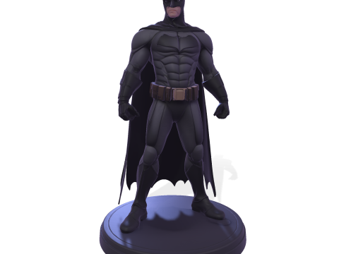 Figurka Dark Vigilante High-Poly z nadrukiem 3D Nieoficjalna grafika fanów Model do druku 3D
