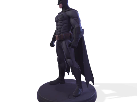 Dark Vigilante High-Poly 3D Print Figurine Unofficial Fan Art 3D Print Model