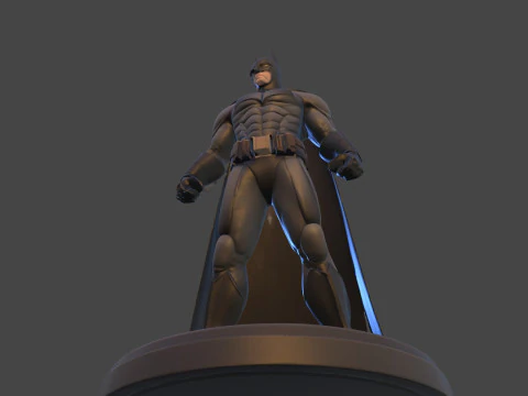 Dark Vigilante High-Poly 3D Print Figurine Unofficial Fan Art 3D Print Model