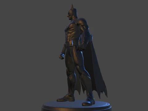 Dark Vigilante High-Poly 3D Print Figurine Unofficial Fan Art 3D Print Model