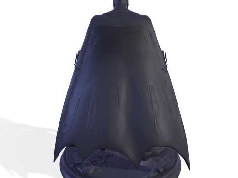 Steel Guardian Yüksek Poli 3D Baskı Heykelcik Resmi Olmayan Hayran Sanatı 3D Baskı Modeli