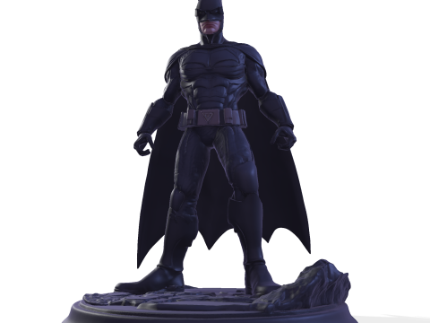 Steel Guardian Yüksek Poli 3D Baskı Heykelcik Resmi Olmayan Hayran Sanatı 3D Baskı Modeli