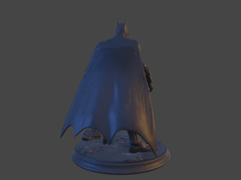 Steel Guardian High-Poly 3D Print Figurine Unofficial Fan Art 3D Print Model