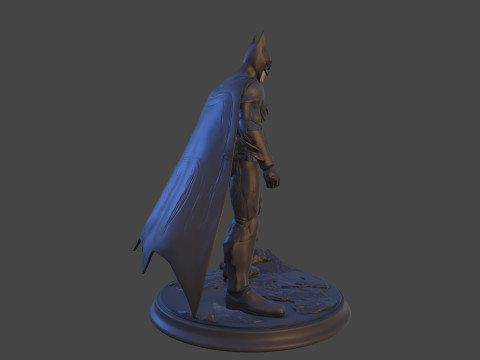 Steel Guardian Yüksek Poli 3D Baskı Heykelcik Resmi Olmayan Hayran Sanatı 3D Baskı Modeli