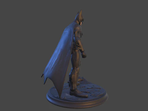 Steel Guardian High-Poly 3D Print Figurine Unofficial Fan Art 3D Print Model