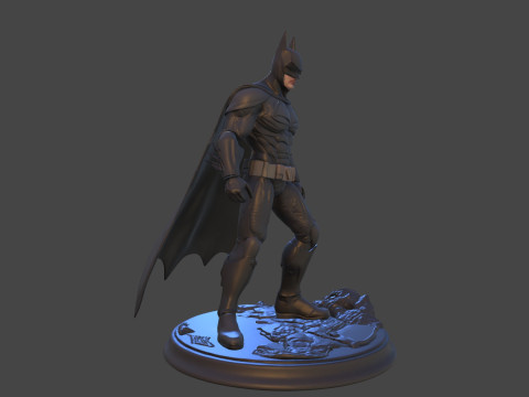 Steel Guardian Yüksek Poli 3D Baskı Heykelcik Resmi Olmayan Hayran Sanatı 3D Baskı Modeli