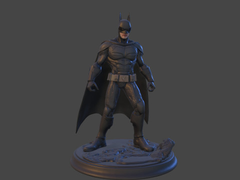 Steel Guardian Yüksek Poli 3D Baskı Heykelcik Resmi Olmayan Hayran Sanatı 3D Baskı Modeli