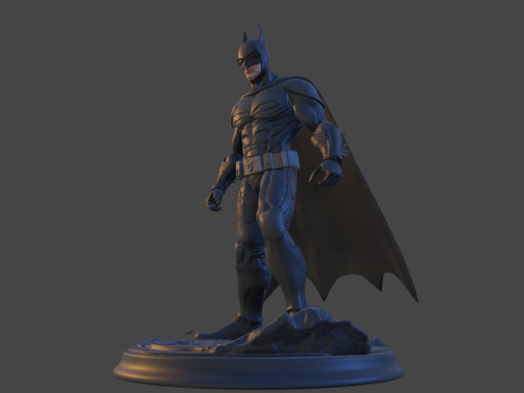 Steel Guardian Yüksek Poli 3D Baskı Heykelcik Resmi Olmayan Hayran Sanatı 3D Baskı Modeli