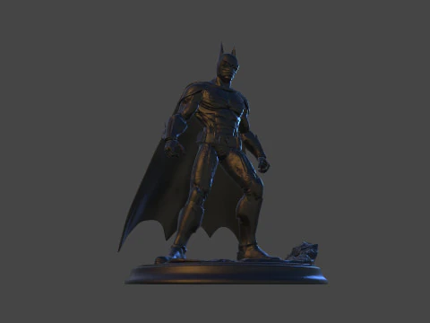 Steel Guardian High-Poly 3D Print Figurine Unofficial Fan Art 3D Print Model