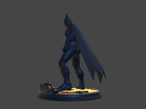 Steel Guardian High-Poly 3D Print Figurine Unofficial Fan Art 3D Print Model