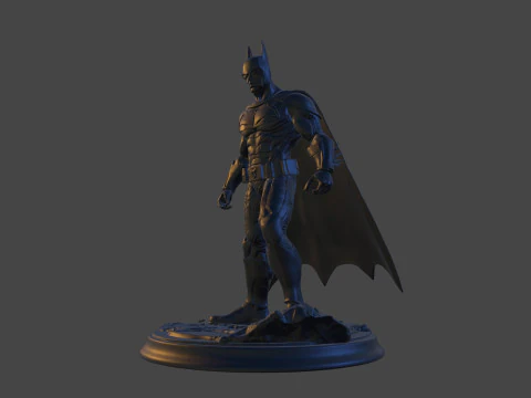 Steel Guardian High-Poly 3D Print Figurine Unofficial Fan Art 3D Print Model