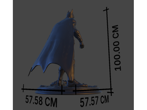 Steel Guardian Yüksek Poli 3D Baskı Heykelcik Resmi Olmayan Hayran Sanatı 3D Baskı Modeli